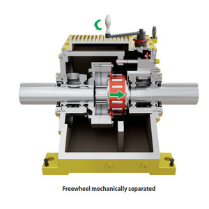 Boîtier de volant moteur RINGSPANN jaune 50 kg, pièce de moteur à séparation mécanique - Product Image 1