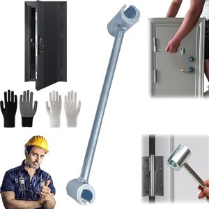 Door <b>Gap</b> Adjustment Wrench 14-19mm 23-25mm Double End Metric High Manganese Steel Zinc Plated Industrial Security Door Tool - Product Image 1