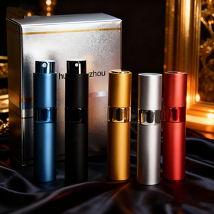 Bán buôn du lịch xách tay mini 10ml đầy màu sắc Twist nhôm bơm lại nước hoa <span class=keywords><strong>Atomizer</strong></span> chai - Product Image 1