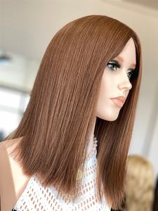 Timide cheveux nouveau Design HD Lace Top juif perruque européenne cheveux humains casher perruques pour les femmes Super légère couche - Product Image 2