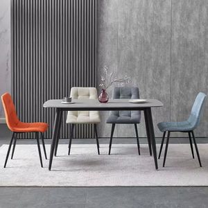 Desain Italia meja makan mewah Modern <span class=keywords><strong>Set</strong></span> mewah kelas atas pernikahan warna emas Harga Murah meja makan marmer - Product Image 6
