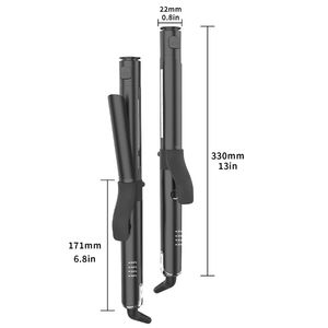 Rizador de pelo personalizado de 305mm, 120mm, 32mm, 305mm, tamaño barril, rizador de aniones de alta concentración - Product Image 2