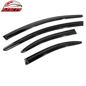 Convient aux Mitsubishi Lancer V2 de 2008 à 2017, pare-soleil de fenêtre, protection contre la pluie et le vent, 4 pièces, installation facile, garniture extérieure automobile durable - Product Image 3