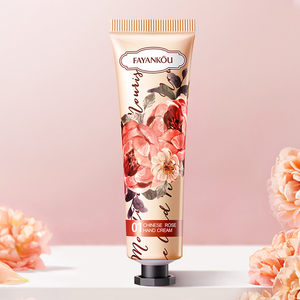 Crème pour les mains FAYANKOU, mini format 30g, haute qualité, à base de rose chinoise, bio, nourrissante, hydratante, blanchissante, marque privée, pour adultes - Product Image 6