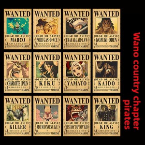 Affiches <span class=keywords><strong>de</strong></span> recherche <span class=keywords><strong>de</strong></span> récompense Anime Luffy Gear 5 Nika Zoro Ace Shanks Pirates du <span class=keywords><strong>Chapeau</strong></span> <span class=keywords><strong>de</strong></span> <span class=keywords><strong>Paille</strong></span>, décoration murale pour salon, affiches en papier kraft - Product Image 4