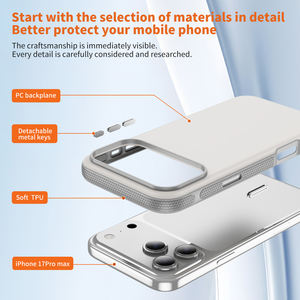 <span class=keywords><strong>Coque</strong></span> de téléphone robuste antichoc pour <span class=keywords><strong>Apple</strong></span> <span class=keywords><strong>iPhone</strong></span> 17 Pro Max 17 Air 15 14 13 <span class=keywords><strong>12</strong></span> 11 Pro Max 16E, <span class=keywords><strong>coque</strong></span> arrière rigide anti-chute - Product Image 2