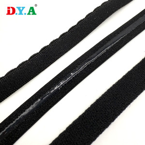 Banda elástica de nailon suave de satén <span class=keywords><strong>blanco</strong></span> y negro personalizada de venta directa de fábrica para correa de hombro de sujetador - Product Image 6