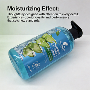 Champú Anticaspa y <span class=keywords><strong>Antipiojos</strong></span> con Aloe Vera para Control de Grasa, Vegano y a Base de Hierbas, con Fórmula Concentrada para Mujeres - Product Image 6