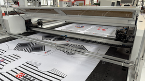 Máy cắt laser trực quan cho vải polyester thăng hoa kỹ thuật số với máy ảnh CCD - Product Image 4