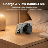 Chargeur sans fil magnétique pliable 3-en-1 15W à charge rapide avec PD pour smartphones, montres connectées et écouteurs, entrée Type-C