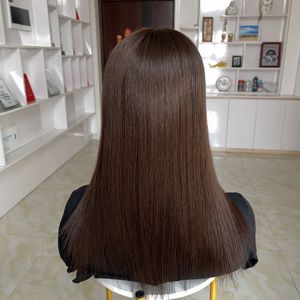 พร้อมส่ง ท็อปเปอร์ผมแท้แบบเต็มศีรษะ ขนาด 7.5"*8"  ฐานโมโนเคลือบ PU สำหรับผู้หญิง ทำจากผมมนุษย์ยุโรป - Product Image 6