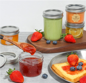 Nhỏ Mason lọ 120ml/4oz nhỏ lọ thủy tinh có nắp đậy thủy tinh nhỏ đóng hộp Jar bé thực phẩm container - Product Image 6