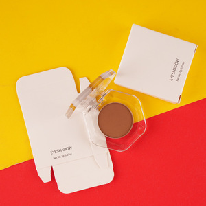 ชุดแต่งหน้า DIY สำหรับทั้งชายและหญิงอายแชโดว์สีเดียวสีเขียวประกายมุกสีชมพูมันฝรั่งบดสีเดียวให้แห้ง - Product Image 2