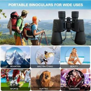 Jumelles professionnelles 10*50 <span class=keywords><strong>de</strong></span> haute qualité, longue portée, haute puissance, vision optique pour le camping, la chasse, l'observation en plein air - Product Image 4