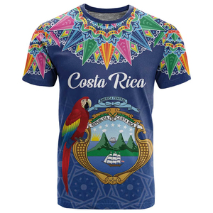 Camiseta extragrande de alta calidad para hombre <span class=keywords><strong>Pura</strong></span> <span class=keywords><strong>Vida</strong></span> para Costa Rica Estampado inspirado Personalizado Oxcart Adornado Diseño Ropa para hombre - Product Image 1
