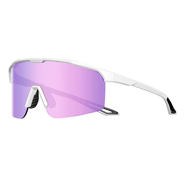 Sports Sunglasses Mirror Polarized Lenses Cycling Running Glasses UV400 Protection Pickleball Fishing Safety Eyewear Custom Logo