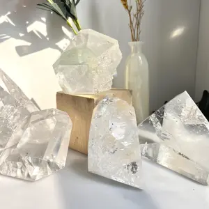 Cheap Price Natural Quartz Crystal Stones Supplier Himalayan Crystal Crafts Himalayan Quartz Free Form For Soul Healing
