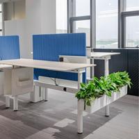 Cadre de bureau assis-debout électrique à hauteur réglable avec moteur unique, version e-commerce, pour table de bureau (optionnel)