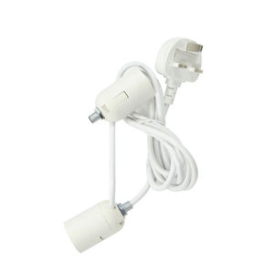 E12 E14 E26 E27 Industrial Pendant <b>Light</b> Kit With Cord, <b>Plug</b>-<b>In</b> Vintage Hanging <b>Light</b> Extension Cable - Product Image 6