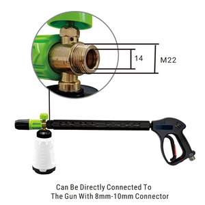 <span class=keywords><strong>Lance</strong></span> à mousse électrique haute pression 4000 PSI pour nettoyage intensif, pistolet de lavage à pression, pulvérisateur pour lavage de voitures - Product Image 4