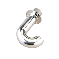 Stainless Steel Goose Neck Pipe Fastener Marine Yacht Accessories with Connecting Elbow Ship Hardware