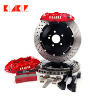 Kit de freinage haute performance KLAKLE Track Racing GT4 à 4 pistons, étrier de frein haute performance, roue de 18/19 pouces, disque de frein de 345 mm pour BMW X3 X4