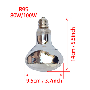 Đèn Hơi Thủy Ngân Cho Bò Sát 80W 100W 125W 160W Đèn Mặt Trời UVA UVB Cường Độ Cao Tự Dằn UV Đèn Hơi Thủy Ngân - Product Image 2