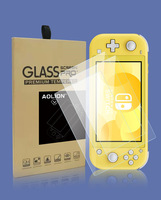 Protecteur d'écran en verre trempé transparent pour console de jeu N Switch Lite, film protecteur