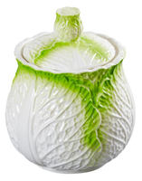 Ensemble de vaisselle créatif en céramique en forme de chou, assiettes et bols, pour la maison, vente en gros