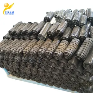Customized Spare Parts All Size Support Roller Conveyor Trough Roller Sets 3 Rollers