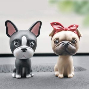 Juguetes de Peluche Baratos con Cabeza Móvil de Perro de Dibujos Animados para Decoración del Tablero del Automóvil - Product Image 2