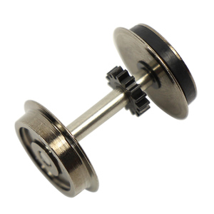 HP0187 모형 기차 철도 레이아웃 1:87 <span class=keywords><strong>HO</strong></span> 스케일 38인치 DC 휠 금속 바퀴 접착식 - Product Image 4