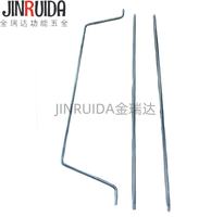 Rail de guidage rabattable JIN RU DA pour l'assemblage de meubles, quincaillerie réglable, système de rail rabattable en acier durable