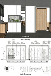 Armoire autoportante moderne peinte et écologique avec portes à charnières amovibles et tiroirs à fermeture douce pour chambre à coucher et <span class=keywords><strong>dressing</strong></span> - Product Image 4