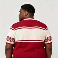 Pull-over personnalisé OEM pour hommes, chemises à manches courtes, pull jacquard à lettres graphiques, pull en tricot décontracté pour hommes, nouvelle arrivée