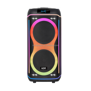 Altavoz <span class=keywords><strong>BT</strong></span> portátil para fiesta, caja de <span class=keywords><strong>710</strong></span> RGB, iluminación LED dual de 8 ", Audio inalámbrico para exteriores, potencia de 40W, gran oferta, altavoz de Karaoke - Product Image 6