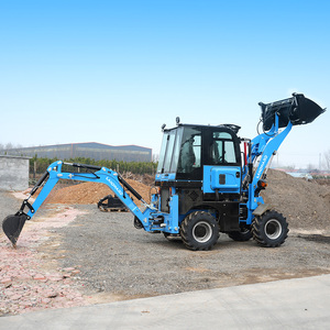 Minicargadora Retroexcavadora para Cargar <span class=keywords><strong>y</strong></span> Transportar Materiales en Terrenos Complejos para Excavar Tierra, Minicargadora Retroexcavadora de Alta Eficiencia - Product Image 1