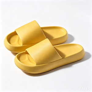 Ciabatte personalizzate in EVA da donna e da uomo, sandali con logo personalizzato, ciabatte imbottite, regalo pubblicitario. - Product Image 3