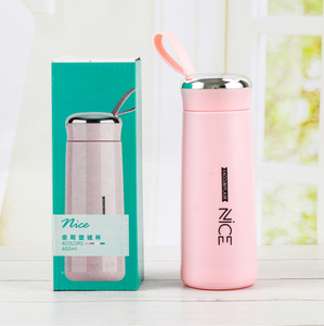 Wholesale Portable <strong>Girls</strong> Drink Water Bottle <strong>Glass</strong> 400ml - Product Image 5