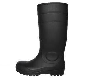 Steeltoe adulte <span class=keywords><strong>bottes</strong></span> de pluie pour Famer sûr Wading caoutchouc PVC imperméable noir coton tissu unisexe Midi classique été hommes <span class=keywords><strong>bottes</strong></span> - Product Image 5