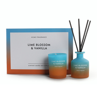 M&SENSE Top Aktionsangebot – Hochwertiges Duftkerzen- und Reed Diffuser Geschenkset in Wunschfarbe