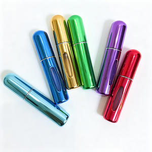 Atomiseurs de parfum rechargeables de poche imprimés sur écran, 5 ml et 8 ml, avec pompes pulvérisatrices, flacons de parfum - Product Image 1