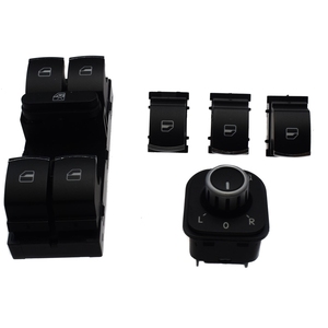 Phụ tùng xe hơi Phụ Kiện Xe Hơi 5pcs OEM Gương & cửa sổ chuyển đổi Chrome Kit Set cho VW Jetta Golf MK5 6 Passat B6 - Product Image 1