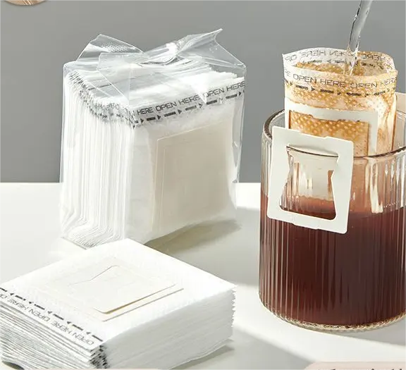 Портативный одноразовый пакет с фильтром для кофе
