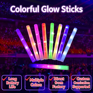 Bâtons lumineux en PVC colorés à télécommande pour l'ambiance festive – Vente directe en gros - Product Image 5