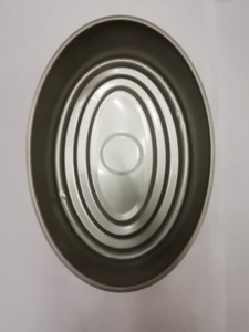 Canette ovale en étain 601 avec couvercle, pour la fabrication d'emballage de poisson en sarardine - Product Image 4