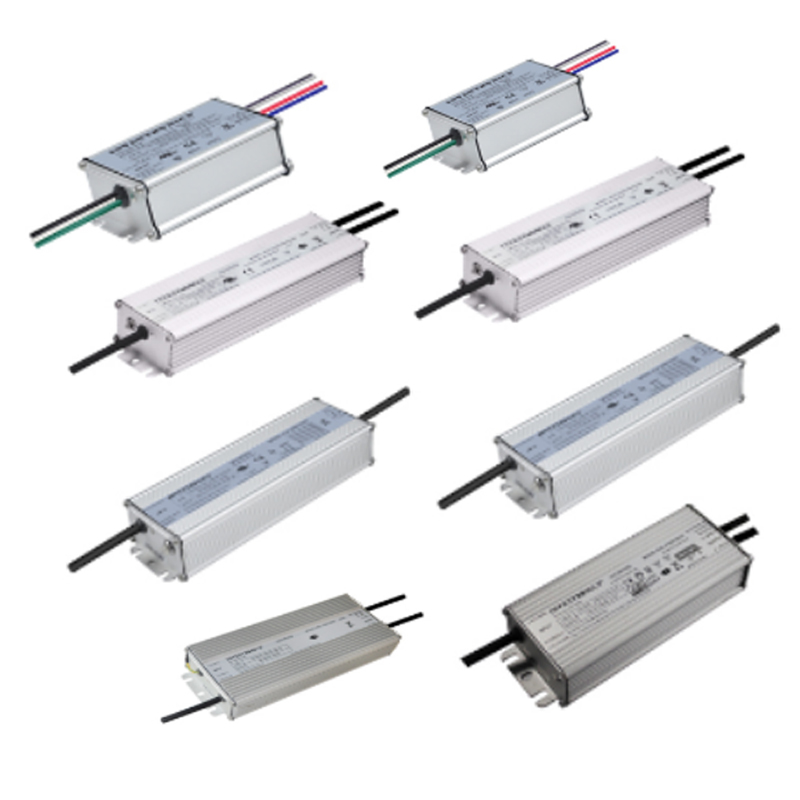 Источник питания для внутреннего и наружного светодиодного освещения inventronics, 12 В, с глобальными сертификатами, 12-1200 Вт