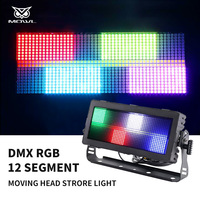 12+12 300W 960pcs Éclairage LED Stroboscopique de Fond Étanche IP65 DMX pour Spectacle Scénique Extérieur