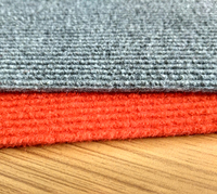 Tapis de sol de couleur unie bleu, 4m de large, bon marché, applique murale, pour événement, Non tissé, livraison gratuite