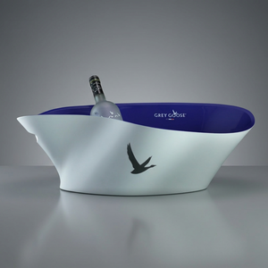 Seau à glace multi-bouteilles pour 4 bouteilles, refroidisseur de bière et de vin pour bar et KTV - Product Image 3
